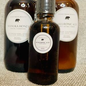 HoneyBear Beauty Hyaluronic Acid Facial Serum Gel - Anti-Aging & Hydrating